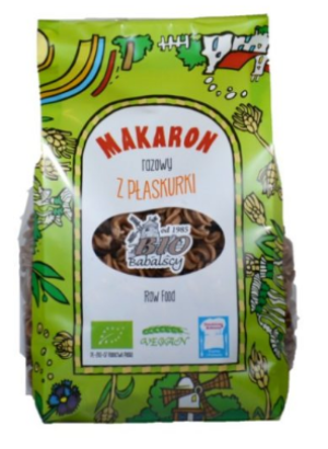 Makaron z płaskurki świderki 300 g Babalscy