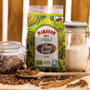 Makaron biały orkiszowy BiO świderki 400g BioBabalscy