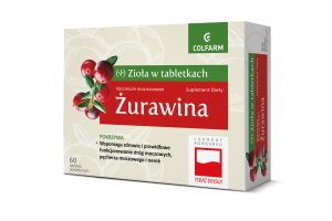 Żurawina 60 tabletek Colfarm