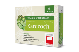 Karczoch 60 tabletek Colfarm