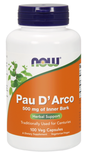 Pau D'Arco 500 mg  100 kapsułek Now Foods