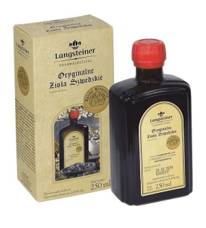 Orginalne Zioła Szwedzkie 250ml Langsteiner