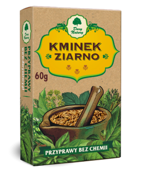 Kminek ziarno bezglutenowy 60g Dary Natury