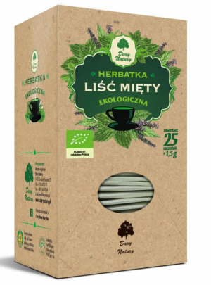 Mięta liść (25×1,5 G) Dary Natury