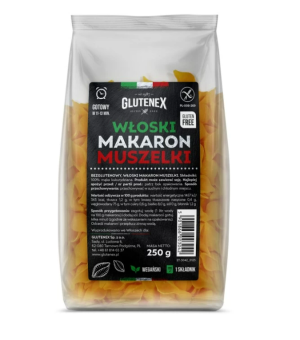 Makaron Muszelki 250g Glutenex