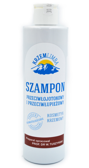 Szampon przeciwłojotokowy i przeciwłupieżowy 250ml KrzemLimba