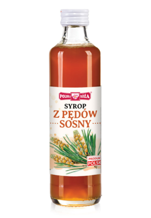 Syrop z pędów sosny 250 ml Polska róża
