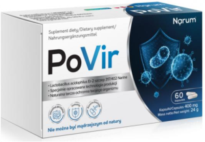 PoVir 400 mg 60 kapsułek Narum