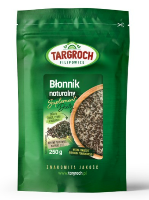 Błonnik naturalny - suplement diety 250g KETO Targroch