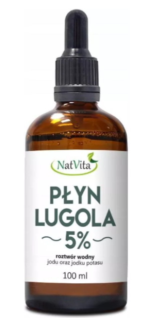 Płyn lugola 5% 100 ml NatVita