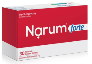 Narum Forte SZCZELNE JELITA 30 kapsułek Narum