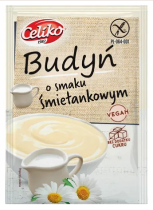 Budyń Śmietankowy bezglutenowy 45 g Celiko