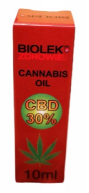Olejek CBD 30% 10ml BIOLEK ZDROWiE