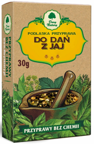 Podlaska przyprawa do dań z jaj 30g Dary Natury