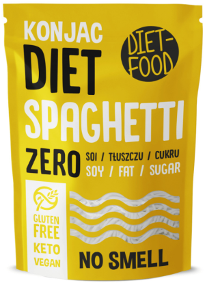 Makaron Konjac spaghetti 270g KETO Diet food