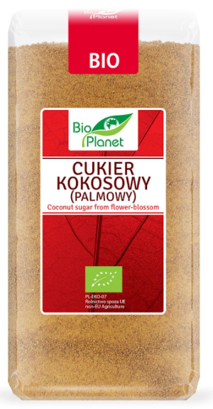 Cukier kokosowy (palmowy) 300g Bio Planet