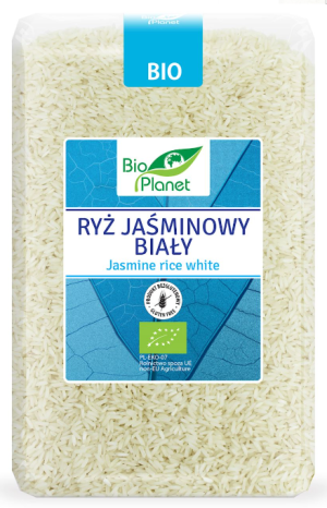 Ryż Jaśminowy biały bezglutenowy 2kg Bio Planet