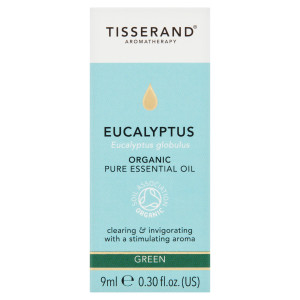 Eucalyptus Organic Pure Essential Oil - naturalny olejek z liści eukaliptusa gałkowego 9ml Tisserand