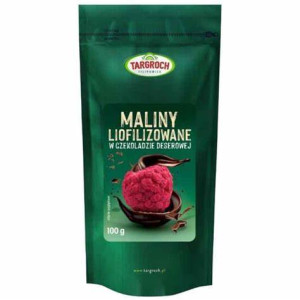 Maliny Liofilizowane w Czekoladzie 100g Targroch