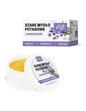 Szare Mydło Potasowe Lawendowe 80g Etja