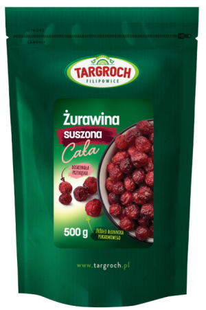Żurawina całojagodowa 500g TARGROCH