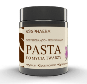 Oczyszczająco – peelingująca pasta do mycia twarzy 100g Bosphaera
