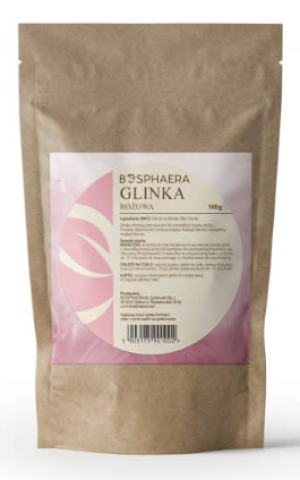 Glinka różowa 100g Bosphera