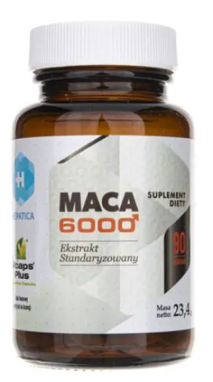 Maca 6000 90 kapsułek Hepatica