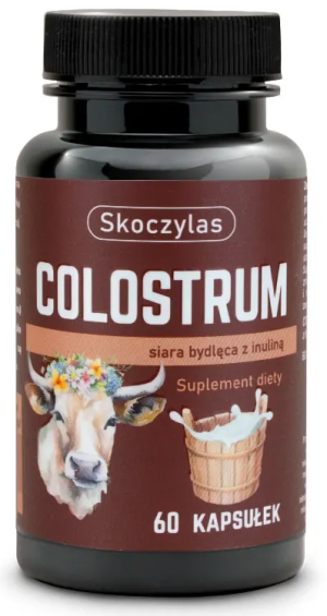 COLOSTRUM siara bydlęca z inuliną 60 kapsułek Skoczylas