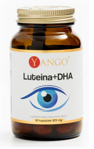 Luteina +DHA 825 mg 60kapsułek YANGO