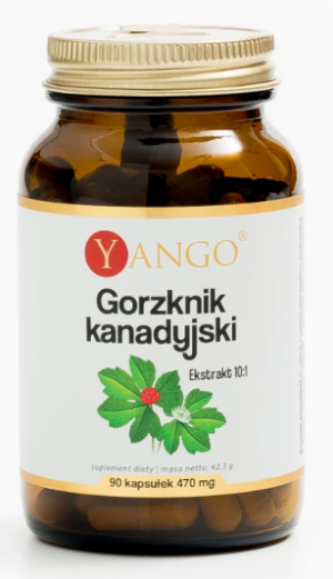 Gorzknik Kanadyjski 90 kapsułek YANGO