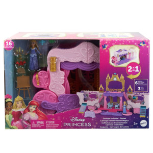 Mattel Disney: Princess - Carriage To Castle Playset (Hwx17)