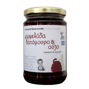 Papayiannides: Flavors of Greece - Raspberry & Ouzo (Glass Jar - 380g)