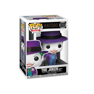 Funko Pop! DC Heroes: Batman 1989 - The Joker* (with Hat-Batman 1989 Movie) #337