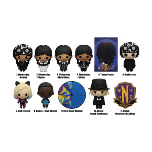 Monogram: Wednesday (Series3) (Blind Bag/Random) 3D Foam Bag Clips Figures