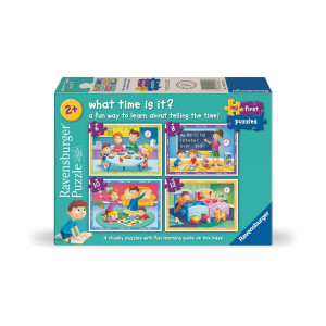 Ravensburger Puzzle: My First Puzzles - A Fun Way to Learn to Tell the Time