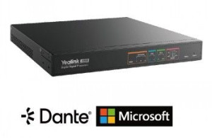Yealink ap08 // dsp 16x16 dante 4x4 analog audio channel