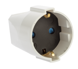NQ Power E:zo joint socket grounded, for mounting on grounded cable