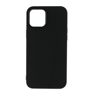 Essentials Iphone 12 pro max, tpu back cover, black
