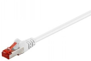 GOOBAY Gb cat6 verkkokaapeli, s/ftp, valkoinen, 1m, lszh