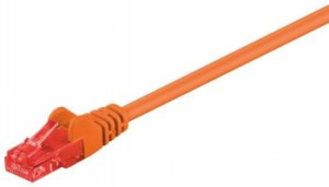 GOOBAY Gb cat 6 patch cable, u/utp oranssi 0.5m
