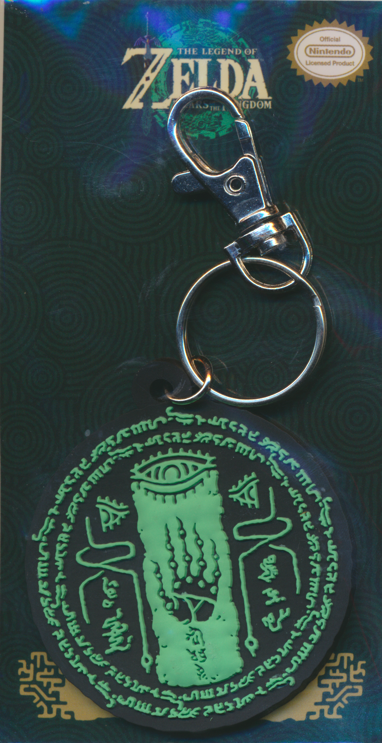 Zelda - Soft PVC Keychain - Hyrule Royal Crest