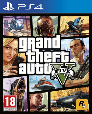 Grand Theft Auto V (GTA V) PS4 (Käytetty)