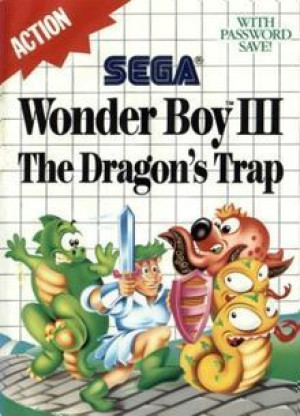 Wonder Boy III Dragons Trap (CIB) SMS (Käytetty)