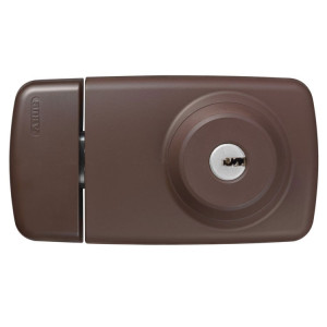 ABUS Türzusatzschloß 7025 (Farbe: 7025 braun ohne Zylinder)