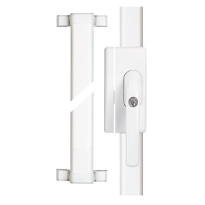 Fensterstangenschloss Abus FOS650 (Farbe: silber)
