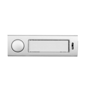 Klingeltaster aus Aluminium Knobloch (Farbe: schwarz)
