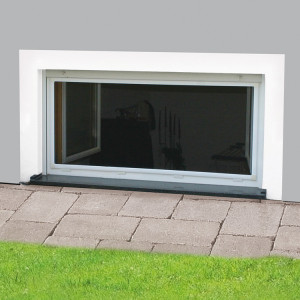 Nagerschutzfenster "MASTER SLIM" (Farbe: Weiß)