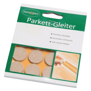 Parkettgleiter Premium (Ausführung: eckig 20 x 40 mm 8 Stück)