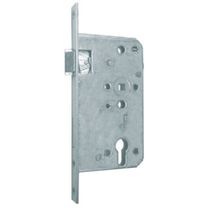 Schloss 260 P Bever (Ausführung: Dornm. 65mm - links - rund - stumpf (Breite 24 mm))